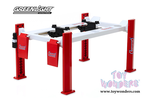 Greenlight - Adjustable Four-Post Lift - Summit Racing Equipment (1/18 scale) 13549