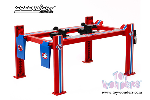 Greenlight - Adjustable Four-Post Lift - STP (1/18 scale) 13555