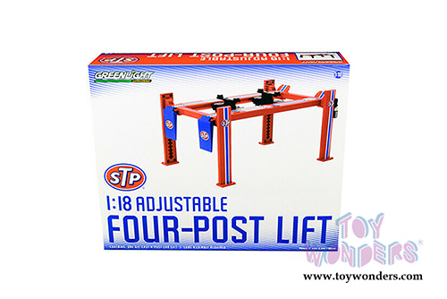 Greenlight - Adjustable Four-Post Lift - STP (1/18 scale) 13555