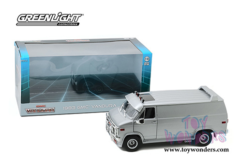 Greenlight -  GMC&reg; Vandura Custom (1983, 1/18 scale diecast model car, Silver Metallic) 13568