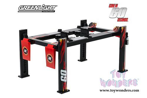 Greenlight - Adjustable Four-Post Lift - Gone in 60 Seconds (1/18 scale) 13580