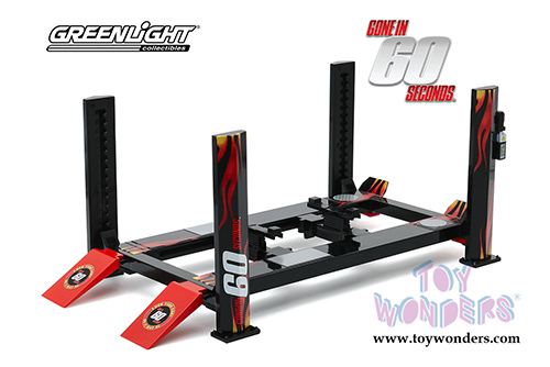 Greenlight - Adjustable Four-Post Lift - Gone in 60 Seconds (1/18 scale) 13580