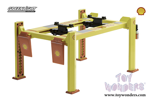 13583 Greenlight  Adjustable Four-Post Lift diecast model car accessories