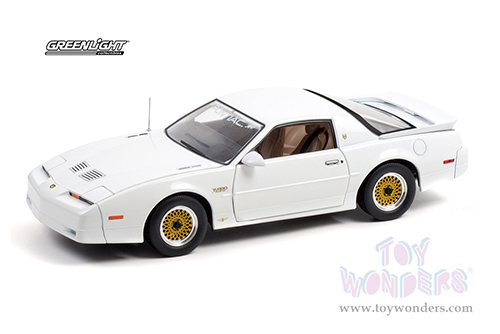 Greenlight - Pontiac&reg; Firebird&reg; Turbo Trans Am (TTA) Hardtop 20th Anniversary Pilot Car - Indianapolis Motor Speedway (1989, 1/18 scale diecast model car, White) 13587