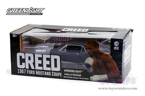 13611 Greenlight 1967 Ford Mustang Coupe diecast model car window box package