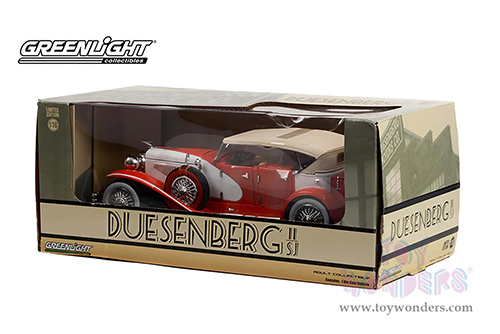 13627 Greenlight Duesenberg II SJ diecast model car window box package