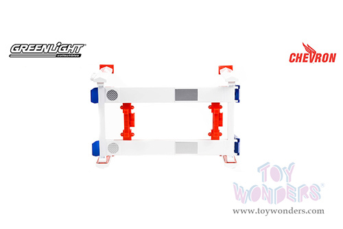 13637 Greenlight Adjustable Four Post Lift diecast model car accessory