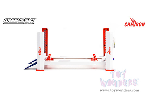 13637 Greenlight Adjustable Four Post Lift diecast model car accessory