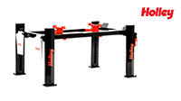 Greenlight - Adjustable Four-Post Lift - Holley Performance (1/18 scale) 13638