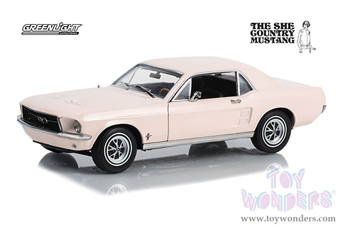 13642 Greenlight 1967 Ford Mustang Coupe diecast model car