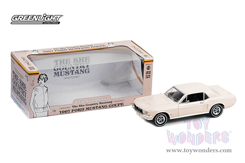 13642 Greenlight 1967 Ford Mustang Coupe diecast model car