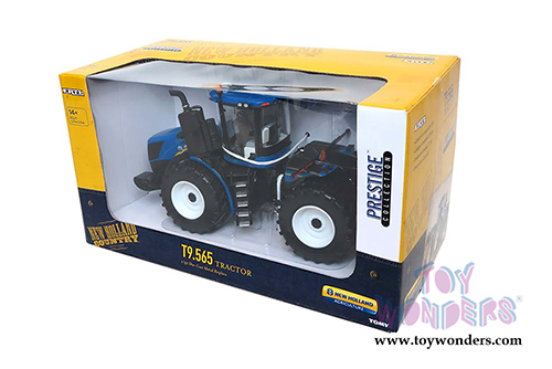 Tomy ERTL Prestige New Holland Agriculture - T9.565 Farm Tractor (1/32 scale diecast model car, Blue) 13858