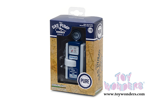 Greenlight - Vintage Gas Pumps Series 3 (1/18 scale diecast model, Asstd.) 14030/12