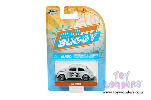 Jada Toys - Punch Buggy Slug Bug Volkswagen Beetles and Volkswagen Bus Assortment Wave 1 (1/64 scale diecast model car, Asstd.) 14051W1