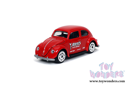Jada Toys - Punch Buggy Slug Bug Volkswagen Beetles and Volkswagen Bus Assortment Wave 1 (1/64 scale diecast model car, Asstd.) 14051W1