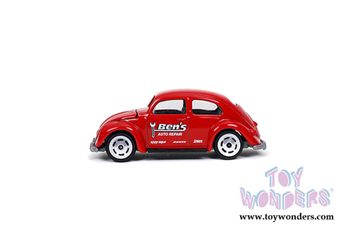 Jada Toys - Punch Buggy Slug Bug Volkswagen Beetles and Volkswagen Bus Assortment Wave 1 (1/64 scale diecast model car, Asstd.) 14051W1