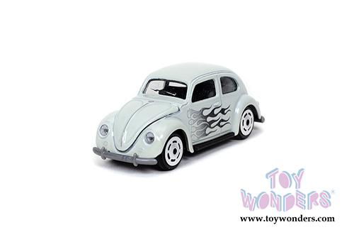 Jada Toys - Punch Buggy Slug Bug Volkswagen Beetles and Volkswagen Bus Assortment Wave 1 (1/64 scale diecast model car, Asstd.) 14051W1