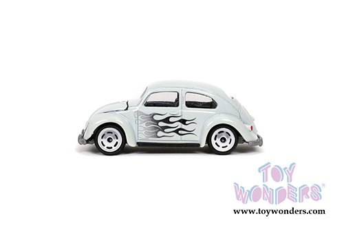 Jada Toys - Punch Buggy Slug Bug Volkswagen Beetles and Volkswagen Bus Assortment Wave 1 (1/64 scale diecast model car, Asstd.) 14051W1