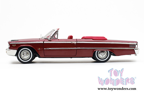Sun Star USA - Ford Galaxie 500/XL Open Convertible (1963, 1/18 scale diecast model car, Chestnut Brown) 1454
