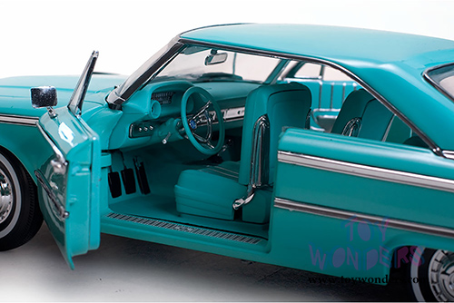 Sun Star USA - Ford Galaxie 500/XL Hard Top (1963, 1/18 scale diecast model car, Peacock Blue) 1466