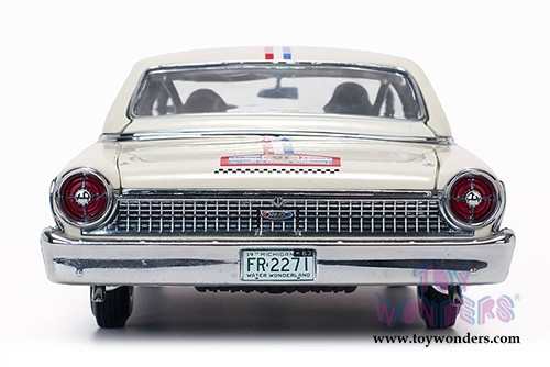 Sun Star USA - Ford Galaxie 500 XL #91 H. Greder/M. Foulgoc 1963 Tour de France (1963, 1/18 scale diecast model car, White) 1473