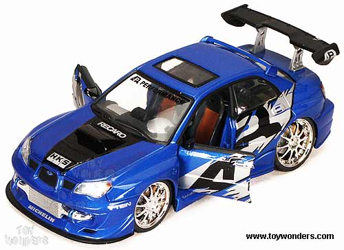 Global Products Real Wheels - Subaru Impreza WRX STI Hard Top w/ Lights (1:24, Asstd.) 15572/01C