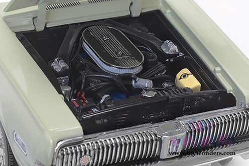 Sun Star - Mercury Cougar XR7G Hardtop (1968, 1/18 scale diecast model car, Seafoam Green) 1573