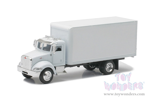 New Ray - Peterbilt&reg; 335 Box Truck (1/43, diecast model car, White) 15803D