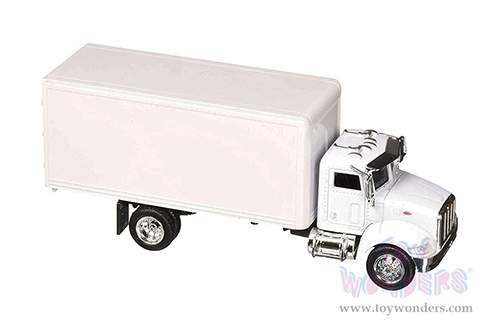 New Ray - Peterbilt&reg; 335 Box Truck (1/43, diecast model car, White) 15803D