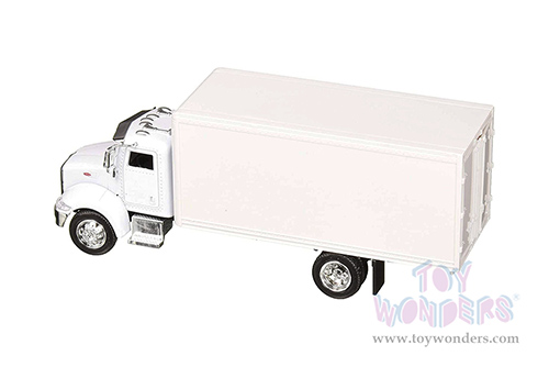 New Ray - Peterbilt&reg; 335 Box Truck (1/43, diecast model car, White) 15803D