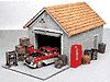 American Diorama Buildings - Garage Building (1:24) 15808