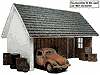 American Diorama Buildings - White Station Building (1:24) 15815