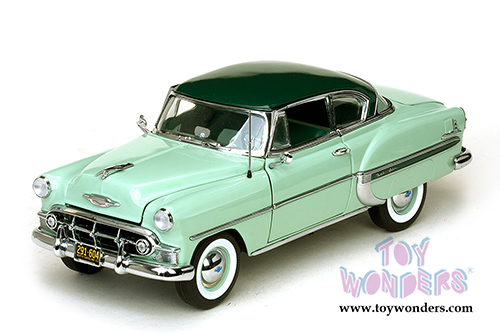 Sun Star USA - Chevy Bel Air Hard Top (1953, 1/18 scale diecast model car, Green) 1604