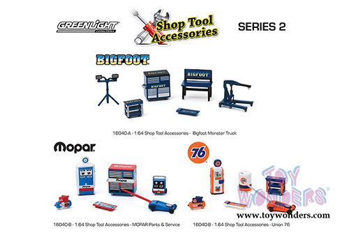 16040/48 Greenlight Shop Tool diecast model car accessories