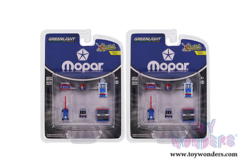 Greenlight - MOPAR&reg; - Shop Tool Accessories Series 2 (6 pc. set, 1:64 Scale) 16040B/48