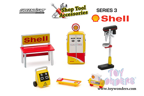 16060C/48 Greenlight Shop Tool Accessories Series 3 Kendall Motor Oil model diecast car accessories