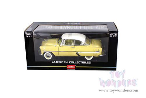 Sun Star - Chevrolet® Bel Air® Coupe Hardtop (1953, 1/18 scale diecast model car, Sun Gold) 1608