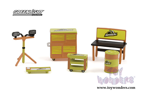 Greenlight - Shop Tool Accessories Series 4 (6 pc. set, 1:64 Scale) 16080/48
