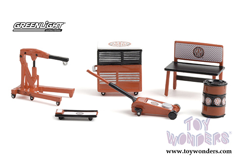 Greenlight - Shop Tool Accessories Series 4 (6 pc. set, 1:64 Scale) 16080/48