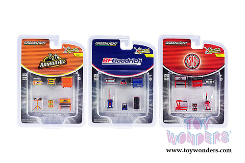 Greenlight - Shop Tool Accessories Series 4 (6 pc. set, 1:64 Scale) 16080/48