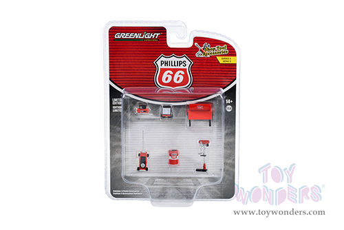 16140B/48 Greenlight Shop Tool Accessories Series 5 Phillips 66 model diecast car accessories