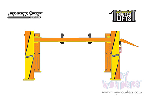 16150A/48 Greenlight Auto Body Shop Four-Post Lifts Series 4 diecast model car accessories