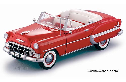Sun Star - Chevy Bel Air Convertible (1953, 1:18, Red) 1620