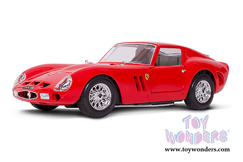 BBurago Original Series - Ferrari 250 GTO Hard Top (1/18 scale diecast model car, Red) 16602R