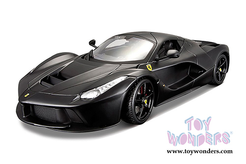 BBurago Signature Series - LaFerrari Hard Top (1/18 scale diecast model car, Black) 16901BK