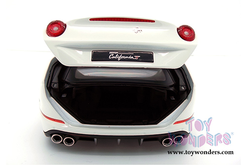 BBurago Signature Series - Ferrari California Open Top (1/18 scale diecast model car, White) 16904W