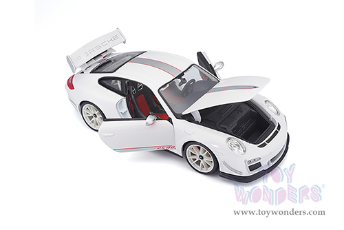BBurago - Porsche 911 GT3 RS 4.0 Hard Top (1/18 scale diecast model car, White) 18-11036W