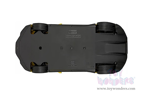 BBurago - Bugatti Mistral (1/18 scale diecast model car, Yellow) 18-11051YL