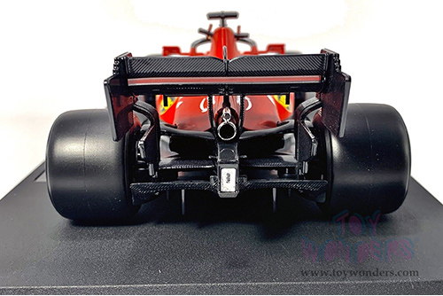 BBurago Ferrari Racing - Ferrari SF21 #16 Charles Leclerc Formula One F1 Car (2021) (1/18 scale diecast model car, Red) 18-16809LECL