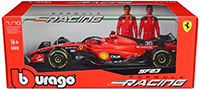 BBurago Formula Racing - Ferrari SF-23 #16 Charles Leclerc Formula One F1 World Championship (2023) (1/18 scale diecast model car, Red) 18-16812/16